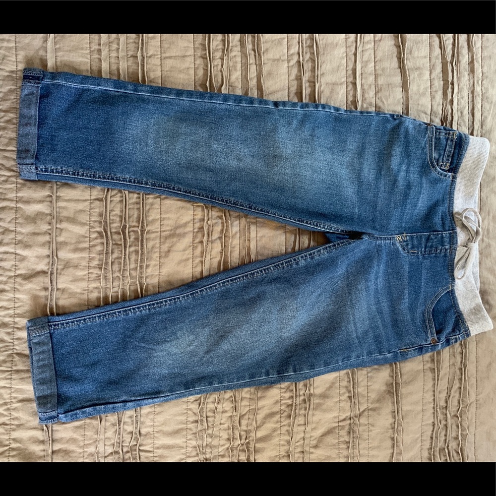 Justice Size 12 cropped jeans!